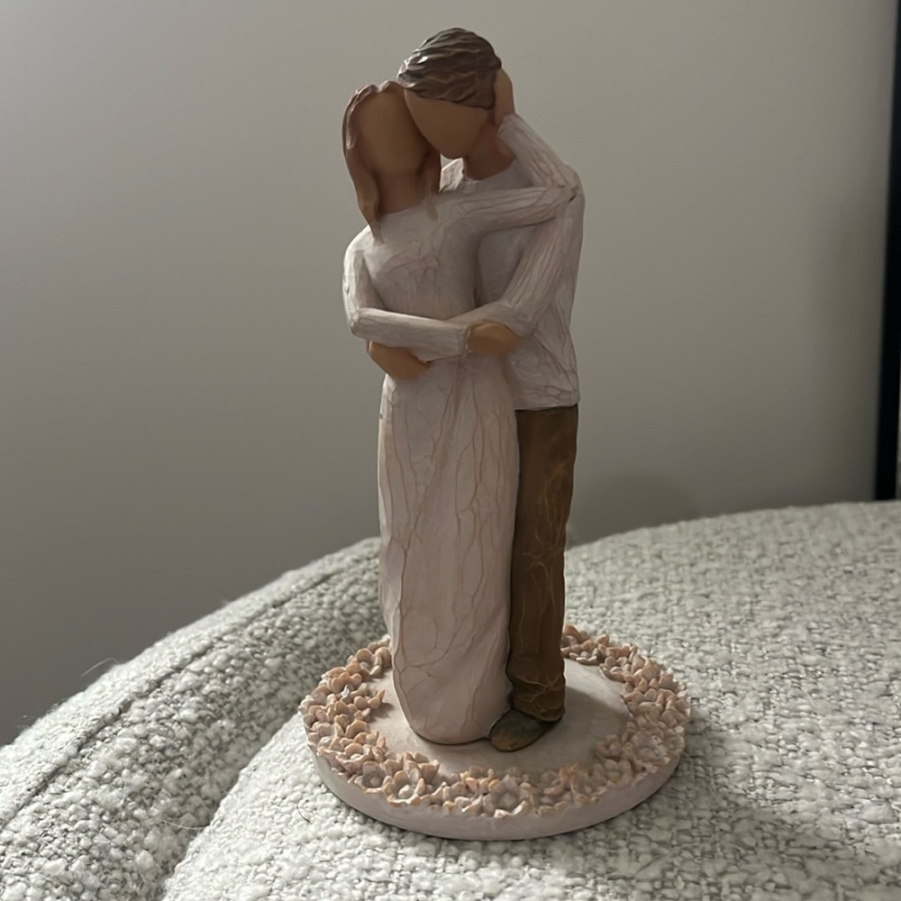 Willow tree “together” cake topper